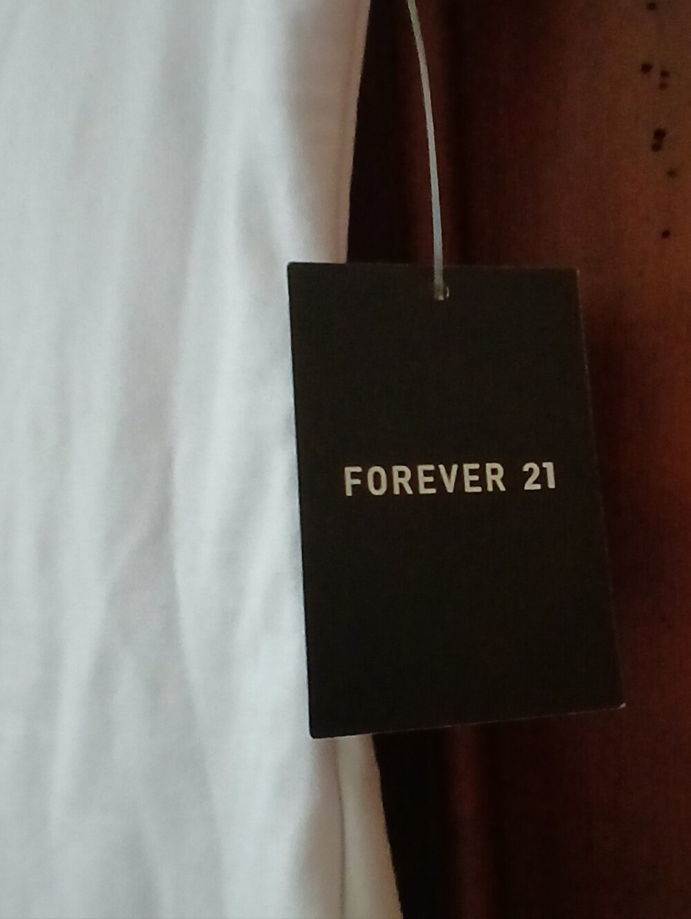 Forever21 Fitted Crew Neck Tee - Picture 4 of 5